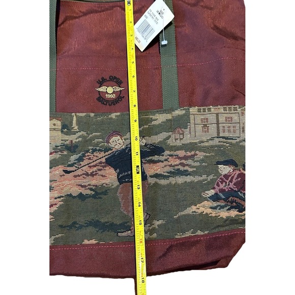 Vintage New 1993 US Open Baltusrol Golf Club‎ Tote Bag Zipper Tapestry PGA - Picture 9 of 11